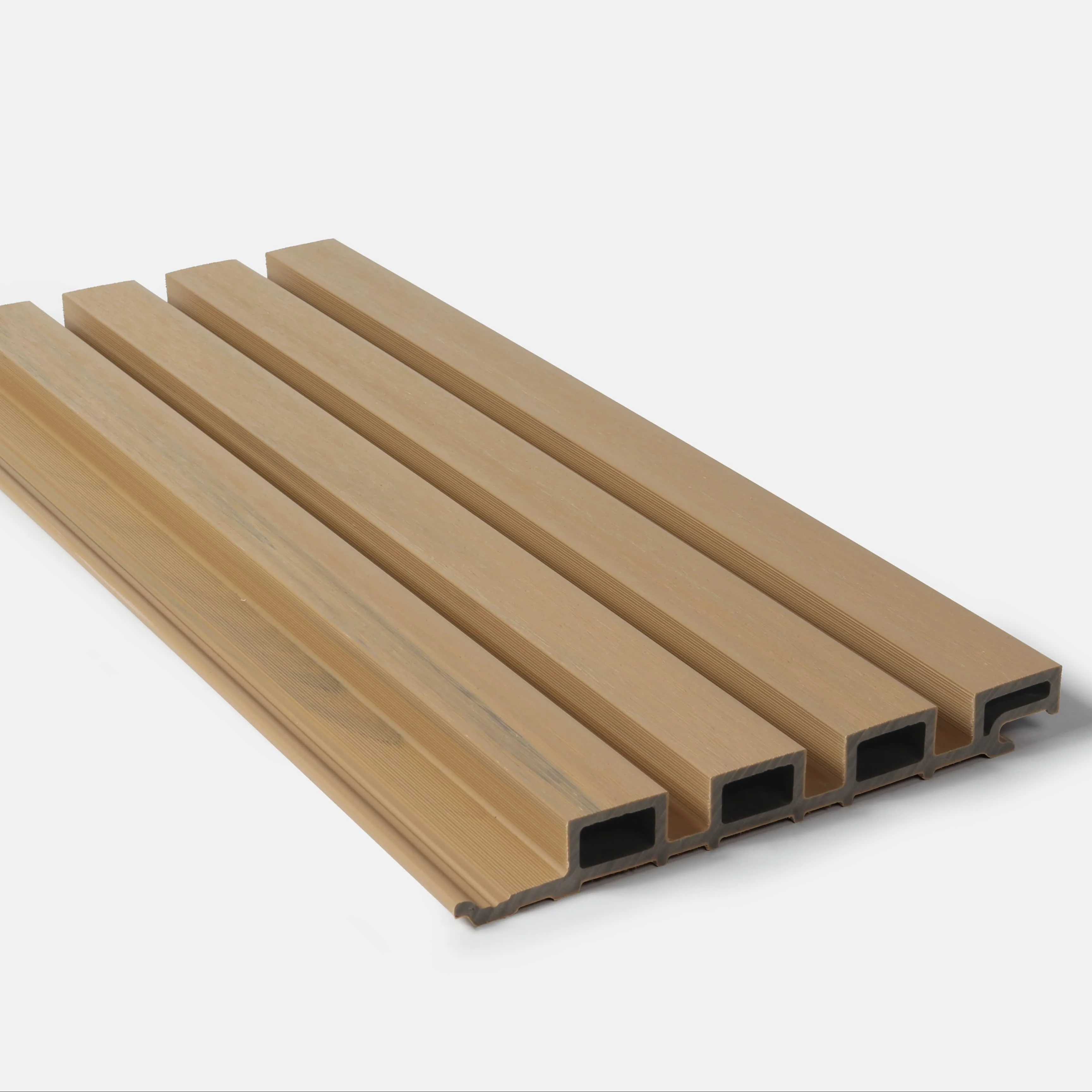 Composite Wide Slat Cladding (21 SF) - Honey Brown - Image 5